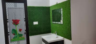 artificial grass  #washbasen 
#HouseDesigns #hallwaydesign