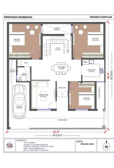 West facing House plan 
.
.
.#amazing_planning #HouseDesigns #ContemporaryHouse #housearchitecturedesign #FloorPlansrendering #FloorPlans #homeconstruction #jaipurcity #jaipurite #jaipurshopping #jaipurarchitecture #frontElevation #villaproject #rajasthandiaries