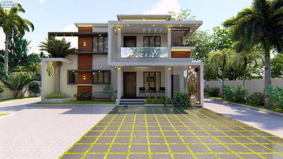 Freelance 3D visualisation work..
Proposed Residential Building for Mr Hari, Nallila.