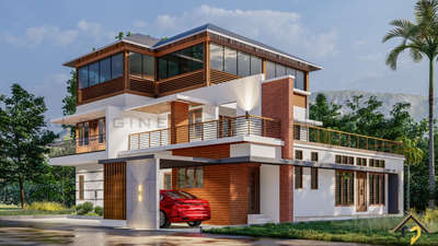 3D visualisation
#mjengineers&architects 
.
.
#ElevationHome #ElevationDesign #luxuryhomedecore #luxuryvillas #villadesign #KeralaStyleHouse #keralahomeplans #FloorPlans #3d #beautifulhouse #beautifulhomes