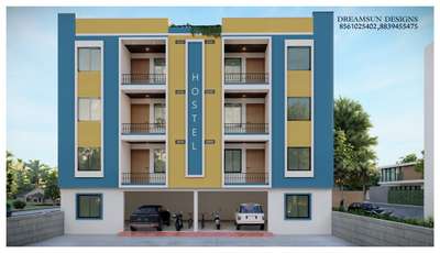 #ElevationHome #exteriordesigns #ContemporaryHouse #SmallHouse  #hostel
