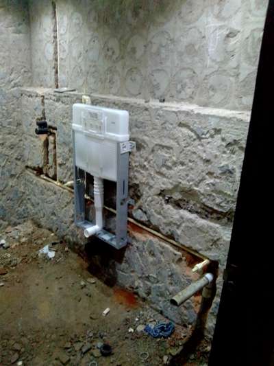 conceald flush tank