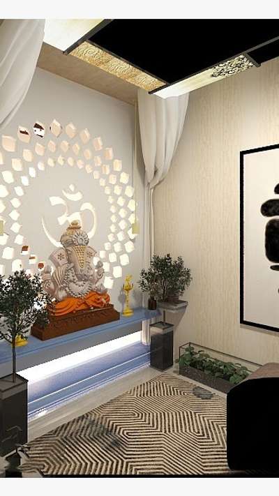 *Mandir*
Includes

Background
lighting
sitting
ceiling
walls
Music system