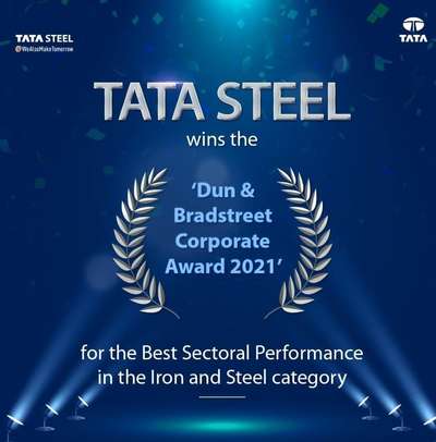 tata steel.  best in industry..    if any requirements.   call me   8086002279