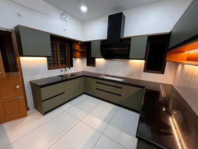 modular kitchen 
Designed by me 
 #ModularKitchen #LShapeKitchen #KitchenCabinet #KitchenInterior