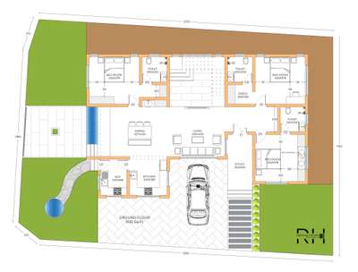 #3BHKPlans #trendingdesign #2000sqftHouse  #Architectural&Interior #patio #10centPlot #singlestoryhouse #Landscape #spaciousinteriors #koipond #conteporaryhouse #modernarchitecturedesign #40LakhHouse