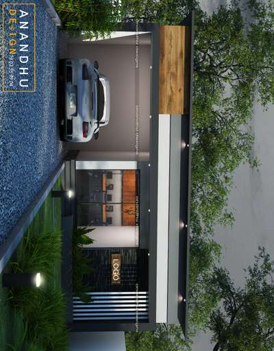 3 d exterior... office design.. exterior.. @ anandhu  Design.