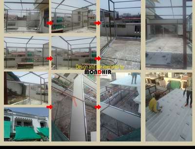 PRONTO SHEET LIVING ROOM INTERIOR IN MS STRUCTURE  
prontosheet #mswork#msfabrication#rooftopdesign#livingroom#jaipur#mondhirdesign#prontopanels