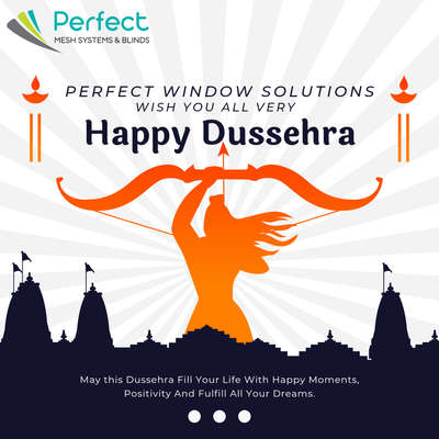 Do not Put your bow down after killing one ravana there are lot more ravana inside and outside us ... lets pledge to kill all

 #Vijaydashmi #perfectwindowsolutions 
#insect_screen #mosquitoscreen