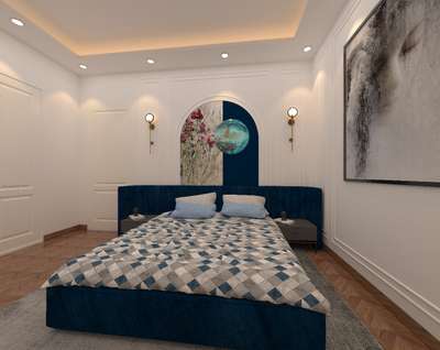 Modern master Bedroom interior design by Nakshabanwao ✨✨ 
 #modernbedroom 
 #modernbedroomideas 
 #modernbedroominterior 
 #modernbedroomdesign 
 #MasterBedroom 
 #masterbedroomdesign 
 #masterbedroomdesinger 
 #InteriorDesigner 
 #Architect 
 #nakshabanwao 
 #jaipur 
 #alwar 
 #rajasthan