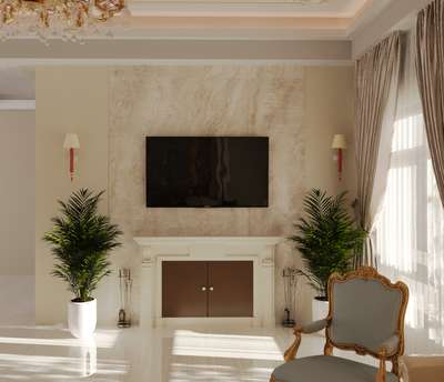 a neoclassic style home interior views