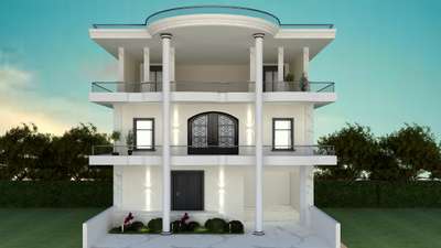 #3DDesigns&Construction #exterior3D  #frontElevation