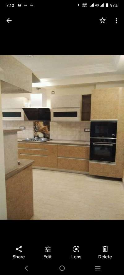 350 square feet labour rate kitchen