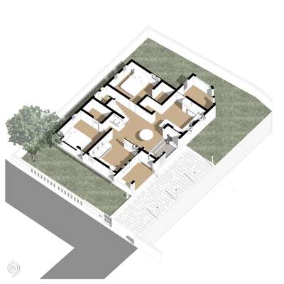 Floor Plan Leena Samson Residence Irinjalakuda