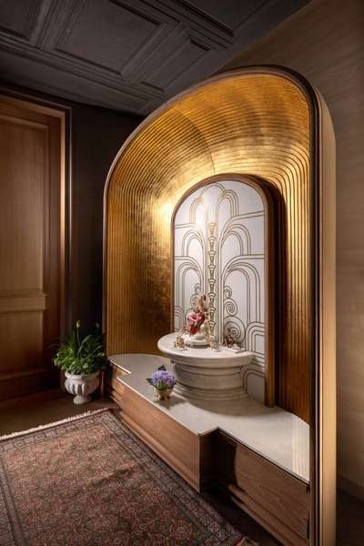 #mandir #mandirdesign #mandirwallart #tridentinfrastructures