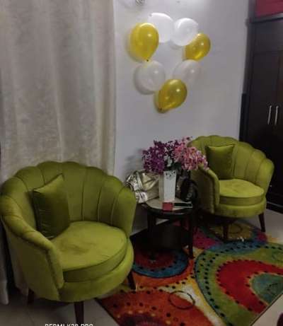 *Beautiful Light Green Chair*
call 8700322846