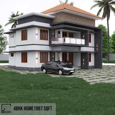 Kerala home designs.... #Autodesk3dsmax  #KeralaStyleHouse  #MrHomeKerala  #homrdesign  #keralaarchitectures