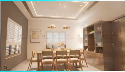 Simple Dinning  area
#InteriorDesigner #3DCeiling