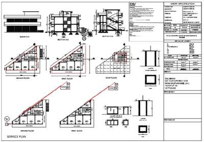#commercial building  #Submission drawing  #contact  for more details