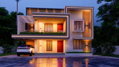 #3d #ContemporaryHouse #HouseDesigns #30LakhHouse #6centPlot #Contractor #ElevationHome