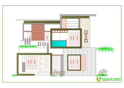 4BHK Double Story, 3D view will post soon #Plan  #Interior