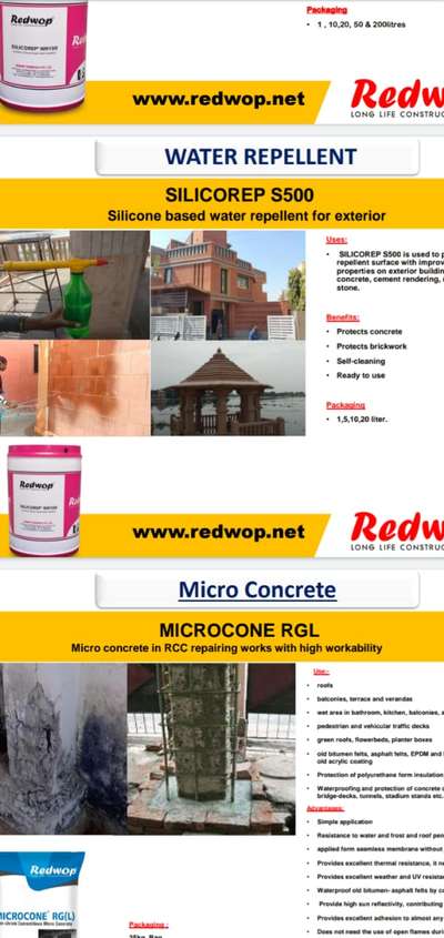 waterproofing  chemicals