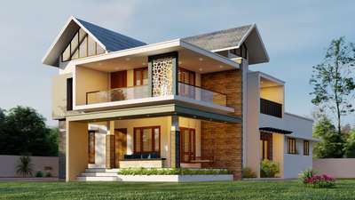 2600 sqft 4 bhk Contemporary design Design and construction Eracreatio developers LLP.