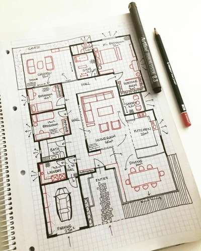 best architecture work floor planning with vastu Shastra #architecture #architect #Architectural&Interior  #architectureldesigns