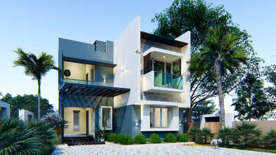 Modern home design #HouseDesigns  #veedu  #exteriordesigns