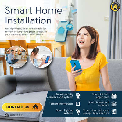 Make your Home Smart now!!!
#AmperePlus
#endtoendservice