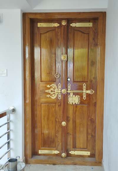 teak wood door