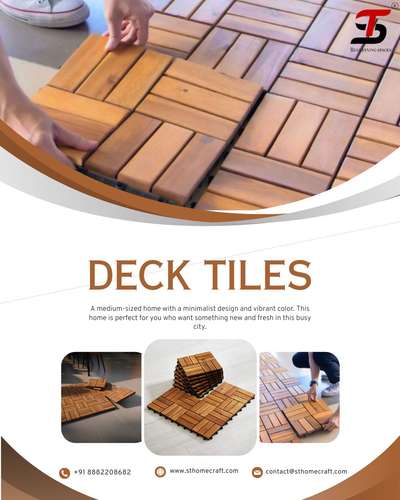 Deck Floor is a well-acquainted wpc product variant globally and is being used for outdoor living applications.
It is used on walkways, platform terraces, traffic squares, courtyards, garden coverings, swimming pool surroundings, river sites, pond sides, water areas, dam areas corridors, etc.
this is an all-weather product.
Decency of the deck floor gives a typical natural touch to the overall ambience where it is used

To know more visit
📩 Comment or DM ' smart ' to order
📞Contact - +91 8882208682
💻www sthomecraft.com
Follow 👉@sthomecraft
Follow👉 @@sthomecraft
Follow👉 @@sthomecraft
➖➖➖➖➖➖➖➖
#interiordesign #designinterior #interiordesigner #designdeinteriores #interiordesignideas #interiordesigners #designerdeinteriores #interiordesigns #interiordesigninspiration
#woodeninteriordesign #woodenfloorings
#laminateflooring #laminatewoodenflooring
#premiumflooring #interiordesign #architectchoice
#interiordesignideas #interiordesignerchoices
#bestwoodenflooring
#bestqualityproducts
#