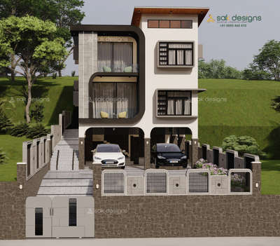 New Project @Wayanad. 4750 sqft, 3 Stories, 4 Bed in 10 cents. Very challenging narrow plot with 11 meter contour.

SAK Designs - Service all over Kerala & parts of South India.

#fusionarchitecture #fusion_design #fusion #ContemporaryHouse #ContemporaryDesigns #contemporary #column_footing #plinthbeam 
#tropicalhouse #tropicalmodern #tropicalarchitecture #tropicaldesign #ultramodern #ultramodernhouse #modernhome #ElevationHome #architecturedesigns #Architect #Architectural&Interior #kerala_architecture #best_architect #bestexterior #bestexteriordesigns  #moderndesign #modernarchitecturedesign #homeelevation #homeexterior #ContemporaryDesigns #contemporary #FlatRoof #FlatRoofHouse #flatroof&sloped #fusion #fusionarchitecture #fusiondesign  #TraditionalHouse #SlopingRoofHouse #beautifulhouse #beautifulhomes #beautifulhomedesigns #HouseConstruction #HouseDesigns #LandscapeIdeas #LandscapeDesign #trusswork #slopesite