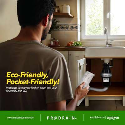 Tired of skyrocketing electricity bills and messy kitchens? ProDrain+ is here to change that! Designed to keep your kitchen clean and efficient, it helps manage food waste while ensuring energy efficiency that’s light on your wallet.

Save money, live clean, and enjoy peace of mind knowing you’re making a sustainable choice for your home and the environment. 🌍

🔹 ProDrain+ – Available now on Amazon
🔹 Upgrade your kitchen. Upgrade your life.

hashtag#EcoFriendly hashtag#PocketFriendly hashtag#ProDrainPlus hashtag#SmartKitchenSolutions hashtag#SustainableLiving hashtag#SaveEnergy hashtag#CleanKitchen hashtag#MelitaIndustries hashtag#AvailableOnAmazon