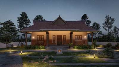 “A traditional home stands not for luxury, but for legacy.”
client -Anjali
Location -kayamkulam 
area - 1850sqft
 #traditional #KeralaStyleHouse