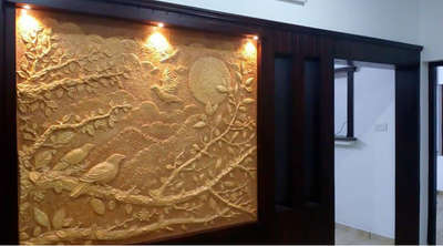 #Wall Relief Art at Paravur.
size 6 x 4 feet
 #wall Art (nature)