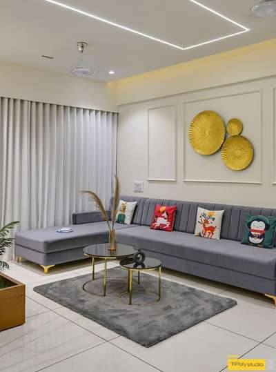 Sk home interior work gurgaon living room