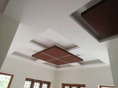 Gypsum board ceiling