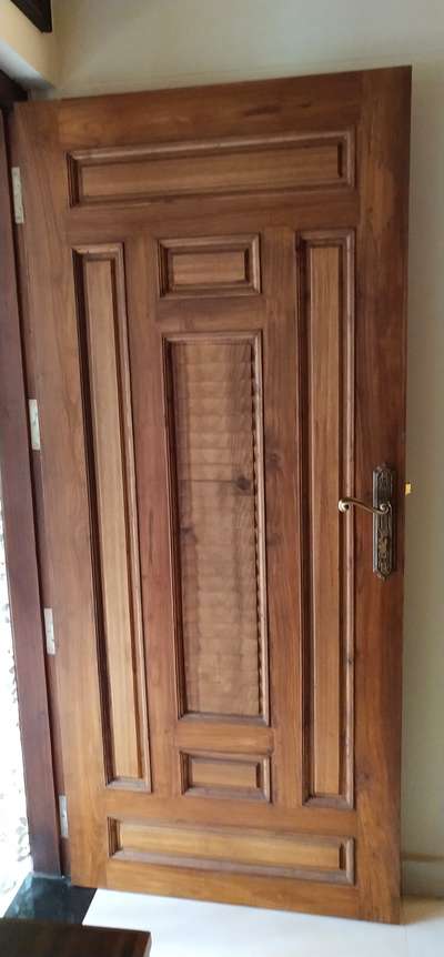 teak wood door