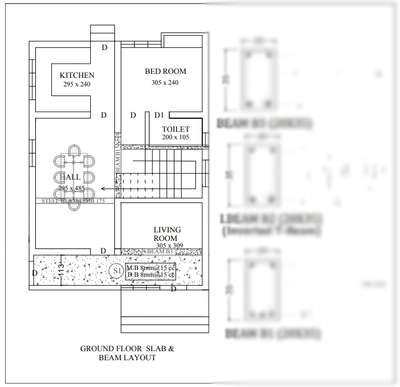 Renovation Structural Work @ TVM  #Structural_Drawing