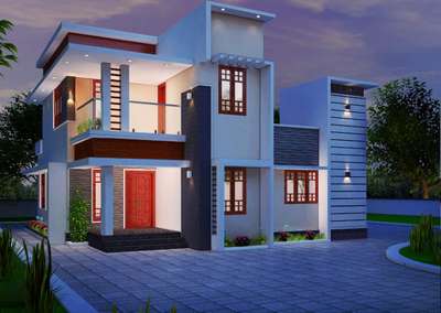 Client: Prejodh& Family,
@Erattapuzha, Thrissur,
Area: 1600 sqft