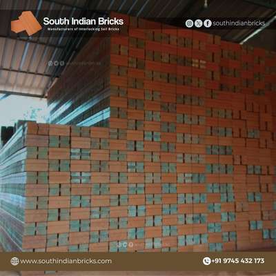 SOUTH INDIAN BRICKS 🧱 
.
.
Soil Bricks 11 x 6 x 5
Width : 6 Inches
Height : 5 Inches
Length : 11 Inches
.
.
Manufacturers Interlocking Soil Bricks
WhatsApp: https://wa.link/cs77z0
Website: www.southindianbricks.com

.
.
#SouthIndianinterlockingbricks #interlockingsoilbricksKerala #ecofriendlybricksKerala #SouthIndianbrickssuppliers #interlockingbrickmanufacturersKerala #soilbricksKerala #SouthIndiansoilbricks #interlockingbricksKeralaprice #bricksforconstructionkerala #highqualitysoilbricksKerala #costeffectiveinterlockingbricks #brickssuppliersinKerala #interlockingbrickscompanysouthindia #topinterlockingbrickskerala #sustainablebrickskerala #soilstabilizedbricksKerala #earthbricksKerala #interlockingbricksforhomeconstruction #Keralainterlockingbrickdesigns #bricksforruralconstructionkerala #Southindianinterlockingsoilbricks #bestinterlockingbricksKerala #custominterlockingbricksKerala #interlockingbricksdealerskerala #Southindiabrickmanufacturers #affordableinterlockingbricksKerala #naturalbrickssouthindia #environmentfriendlybricksKerala #soilcementbricksKerala #interlockingmudbrickskerala