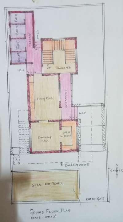 #FloorPlans  # 3bhk #groundfloorplan  #g+2