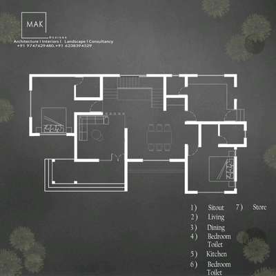 2bhk home plan SQFT 1300#homeplan #construction #design #architecture #exteriordesign#planner #contemporary #2bedroomplan