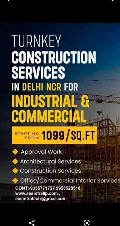 trunkey construction service
Noida
complete solution of construction and interiors