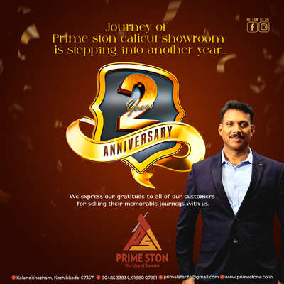 "Your Trust Built Us – Celebrating Milestones, Memories & More!"