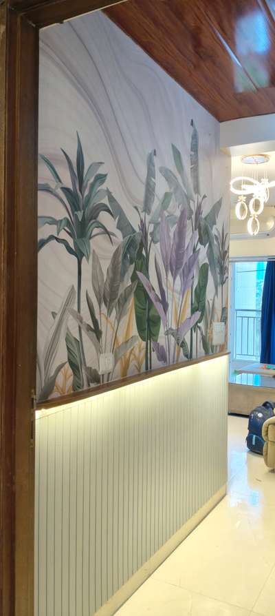 Turning empty spaces into dream places! entrence work in greater Noida West sector 1