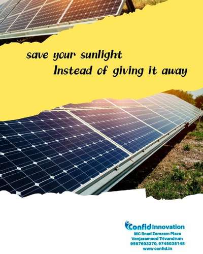 SAVE YOUR SUNLIGHT INSTEAD OF GIVING IT AWAY.....

Confid Innovation
9745038148
9567603370

www.confid.in