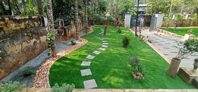 artificial grass garden