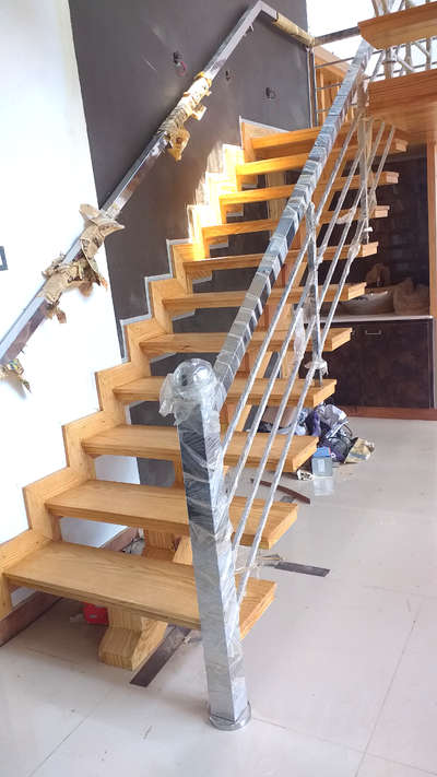 #bona wood polish work #StaircaseDecors